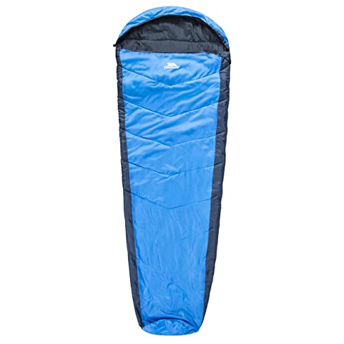 Trespass Doze, Royal Blue, Drei Jahreszeiten Schlafsack mit Zweiwegereißverschluss 230cm x 85cm x 55cm, Blau Trespass Doze, Royal Blue, Drei Jahreszeiten Schlafsack mit Zweiwegereißverschluss 230cm x 85cm x 55cm, Blau von Trespass