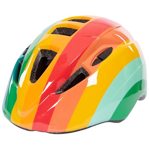 Trespass Dunt Helm, Rainbow Stripe, S von Trespass