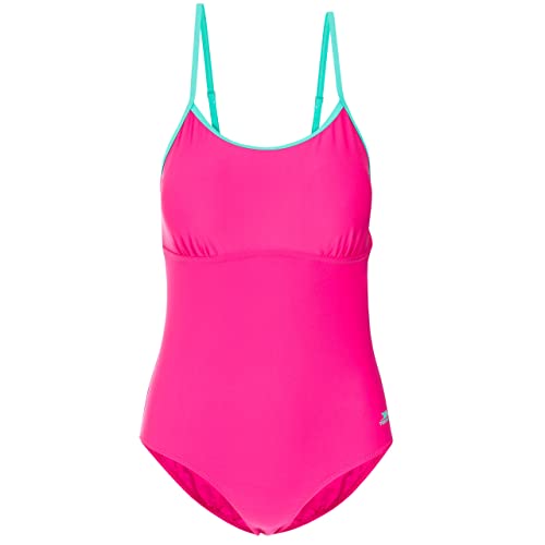 Trespass Damen Badeanzug Mit Herausnehmbaren Polstern Lotty, Pink Lady, XXS, FACLSMN10004_PLDXXS Trespass Damen Badeanzug Mit Herausnehmbaren Polstern Lotty, Pink Lady, XXS, FACLSMN10004_PLDXXS von Trespass