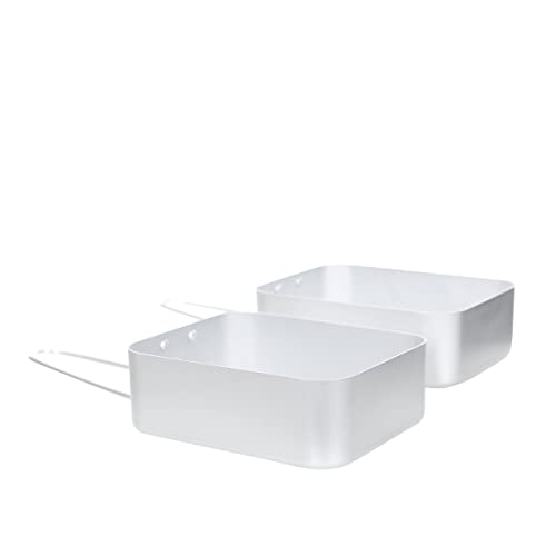 Trespass Messy, 2x Aluminiumdosen (18,5cm x 15cm x 6cm / 16,8cm x 13,5cm x 5,8cm), Silber Trespass Messy, 2x Aluminiumdosen (18,5cm x 15cm x 6cm / 16,8cm x 13,5cm x 5,8cm), Silber von Trespass