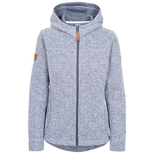 Trespass Damen Reserve Warme Microfleece Jacke mit Kapuze 260 g m , denim-blau, EU Trespass Damen Reserve Warme Microfleece Jacke mit Kapuze 260 g m , denim-blau, EU von Trespass