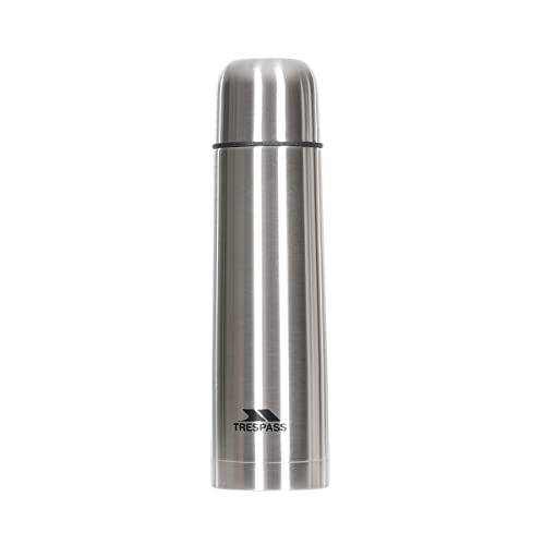 Trespass Thirst 75X, Silver, Unzerbrechliche Edelstahl Thermoskanne 750ml für Warme oder Kalte Getränke, Silber Trespass Thirst 75X, Silver, Unzerbrechliche Edelstahl Thermoskanne 750ml für Warme oder Kalte Getränke, Silber von Trespass