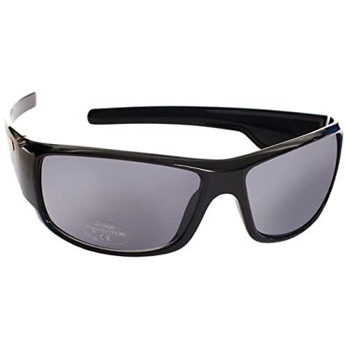 Trespass Anti Virus, Black, Sonnenbrille mit UV-Schutz & Stofftasche / Kategorie 2 Gläser, Schwarz Trespass Anti Virus, Black, Sonnenbrille mit UV-Schutz & Stofftasche / Kategorie 2 Gläser, Schwarz von Trespass