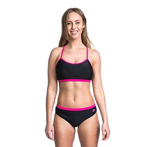 Trespass Damen Bikinihose Nuala, Black, XXS, FACLSMN10005_BLKXXS von Trespass