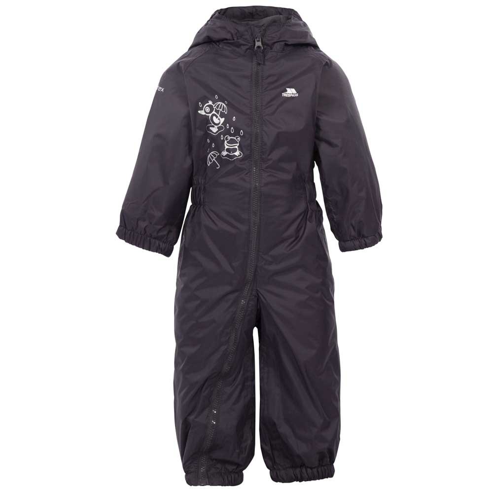 Trespass Babies Rain Suit Schwarz 12-18 Months Junge Trespass Babies Rain Suit Schwarz 12-18 Months Junge von Trespass
