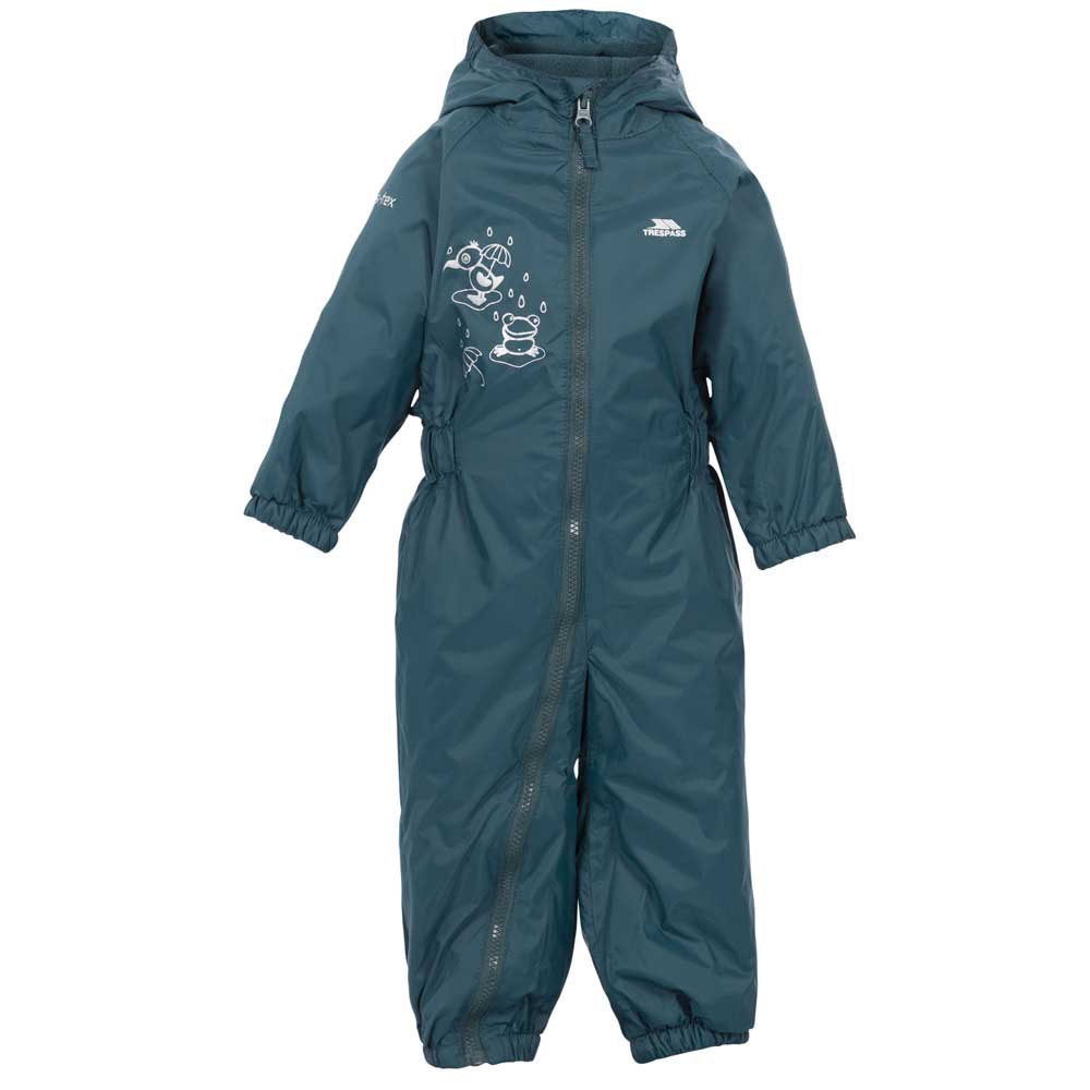 Trespass Babies Rain Suit Blau 12-18 Months Junge von Trespass