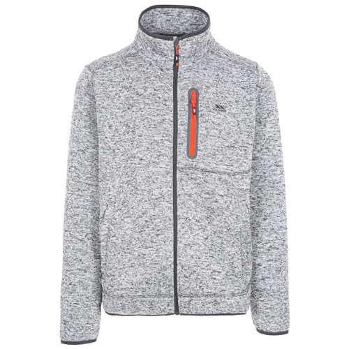 Trespass Bingham Fleece-Jacke, Herren, Grau, Marl, Gr. M Trespass Bingham Fleece-Jacke, Herren, Grau, Marl, Gr. M von Trespass