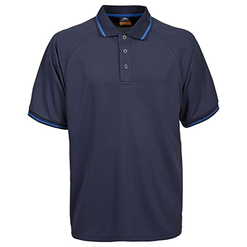Trespass Bonington, Airforce Blue, S, Mückenabweisendes Schnelltrocknendes T-Shirt mit UV-Schutz für Herren, Small, Blau Trespass Bonington, Airforce Blue, S, Mückenabweisendes Schnelltrocknendes T-Shirt mit UV-Schutz für Herren, Small, Blau von Trespass