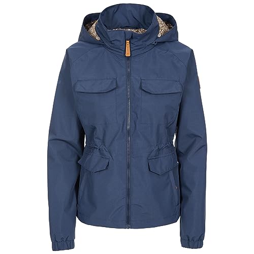 Trespass Damen Busybee wasserdichte Regenjacke mit verdeckter Kapuze von Trespass