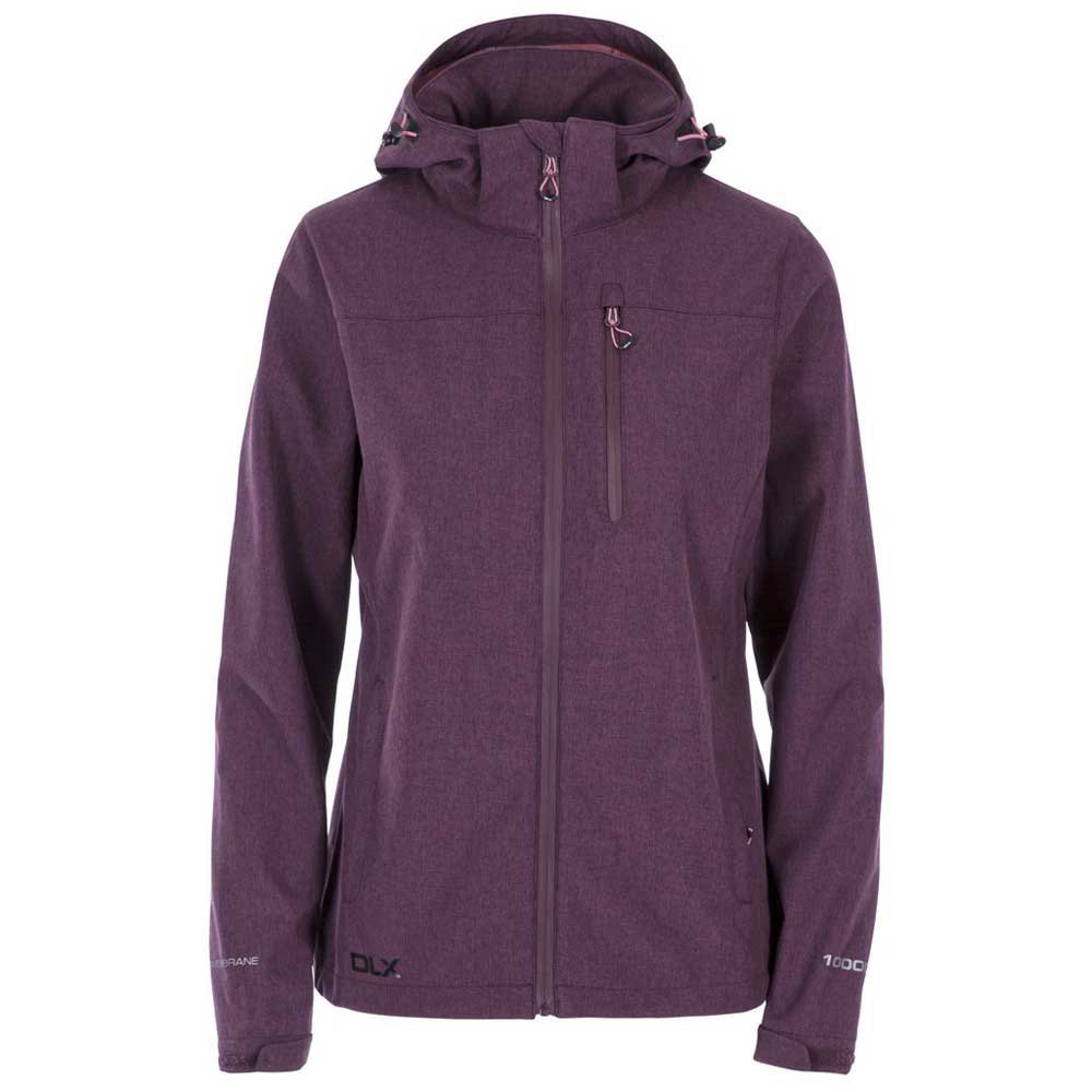 Trespass Claren Ii Softshell Jacket Lila 2XS Frau von Trespass