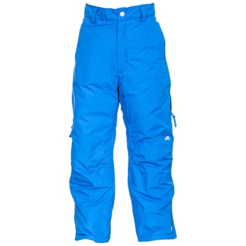 Trespass Contamines, Blue, 2/3, Warme Gepolsterte Wasserdichte Skihose mit Knöchelgamaschen, Knöchelreißverschlüssen & Seitenbelüftung für Kinder / Unisex / Mädchen und Jungen, 2-3 Jahre, Blau Trespass Contamines, Blue, 2/3, Warme Gepolsterte Wasserdichte Skihose mit Knöchelgamaschen, Knöchelreißverschlüssen & Seitenbelüftung für Kinder / Unisex / Mädchen und Jungen, 2-3 Jahre, Blau von Trespass