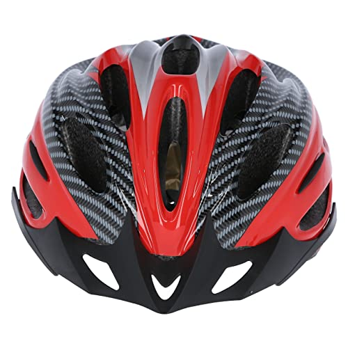 Trespass Crankster Ergonomisch Anpassbarer Fahrradhelm Mit Rundumbelüftung, Red, L/XL Trespass Crankster Ergonomisch Anpassbarer Fahrradhelm Mit Rundumbelüftung, Red, L/XL von Trespass