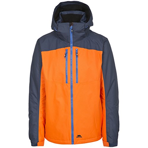 Trespass Crashed, Sunrise, XXL, Gepolsterte Warme Wasserdichte Skijacke mit abnehmbarer Kapuze, Schneefang & Skipasstasche für Herren, XX-Large / 2XL / 2X-Large, Orange Trespass Crashed, Sunrise, XXL, Gepolsterte Warme Wasserdichte Skijacke mit abnehmbarer Kapuze, Schneefang & Skipasstasche für Herren, XX-Large / 2XL / 2X-Large, Orange von Trespass