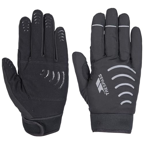 Trespass Crossover, Black, M/L, Wasserdichte Handschuhe mit Noppen für Damen und Herren / Unisex, Medium/Large, Schwarz Trespass Crossover, Black, M/L, Wasserdichte Handschuhe mit Noppen für Damen und Herren / Unisex, Medium/Large, Schwarz von Trespass