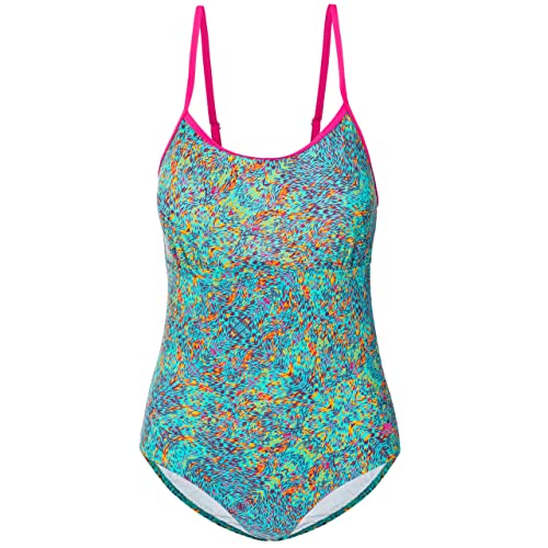 Trespass Damen Badeanzug Mit Herausnehmbaren Polstern Lotty, Lagoon Print, S, FACLSMN10004_LPNS Trespass Damen Badeanzug Mit Herausnehmbaren Polstern Lotty, Lagoon Print, S, FACLSMN10004_LPNS von Trespass