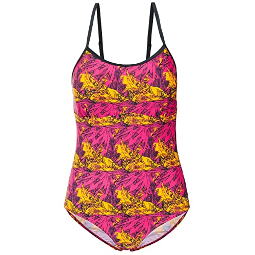 Trespass Damen Badeanzug Mit Herausnehmbaren Polstern Lotty, Pink Lady Print Print, XL, FACLSMN10004_PL1XL Trespass Damen Badeanzug Mit Herausnehmbaren Polstern Lotty, Pink Lady Print Print, XL, FACLSMN10004_PL1XL von Trespass