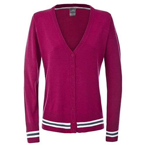 Trespass Damen Cardigan selky, Damen, Selky, kirschrot, 2X-Small von Trespass