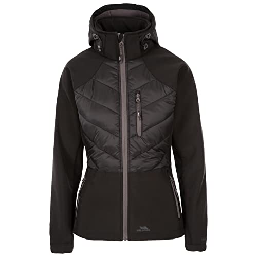 Trespass Damen Elvira Jacke, Schwarz, 42 EU Trespass Damen Elvira Jacke, Schwarz, 42 EU von Trespass
