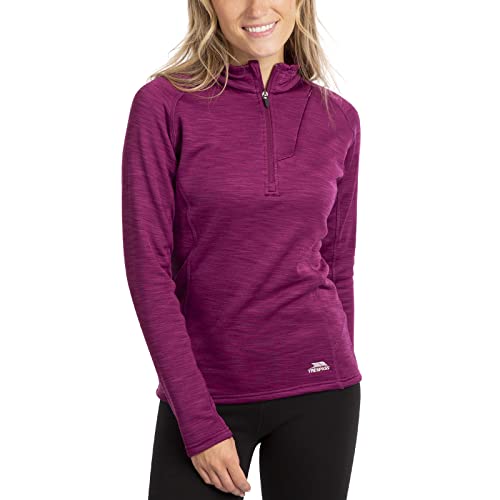Trespass Damen Fairford Warmes Fleece 200 g m , Traubenwein Marl, XS EU Trespass Damen Fairford Warmes Fleece 200 g m , Traubenwein Marl, XS EU von Trespass