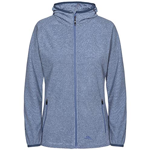 Trespass Damen Jennings Warme Microfleece-Jacke mit Kapuze, 140 g/m², Navy, M Trespass Damen Jennings Warme Microfleece-Jacke mit Kapuze, 140 g/m², Navy, M von Trespass