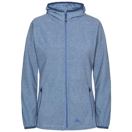 Trespass Damen Jennings Warme Microfleece-Jacke mit Kapuze, 140 g/m², Navy, L Trespass Damen Jennings Warme Microfleece-Jacke mit Kapuze, 140 g/m², Navy, L von Trespass