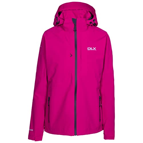 Trespass Damen Wasserdichte Regenjacke Mit Abnehmbarer Kapuze Martina, Raspberry, XXS, FAJKRAM10006_RASXXS Trespass Damen Wasserdichte Regenjacke Mit Abnehmbarer Kapuze Martina, Raspberry, XXS, FAJKRAM10006_RASXXS von Trespass