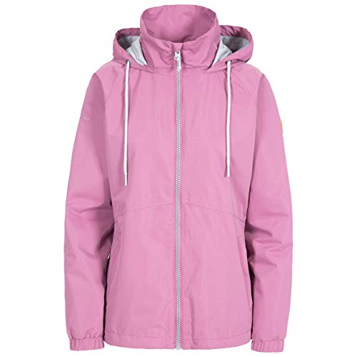 Trespass Damen Regenjacke Boom mit versteckter Kapuze XX-Small Mauve von Trespass