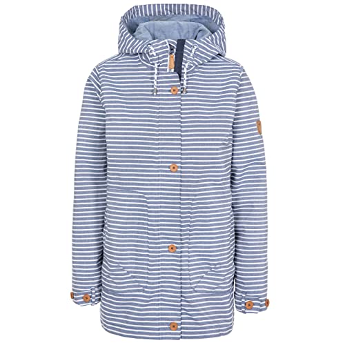 Trespass Damen Offshore wasserdichte Regenjacke mit verdeckter Kapuze Trespass Damen Offshore wasserdichte Regenjacke mit verdeckter Kapuze von Trespass
