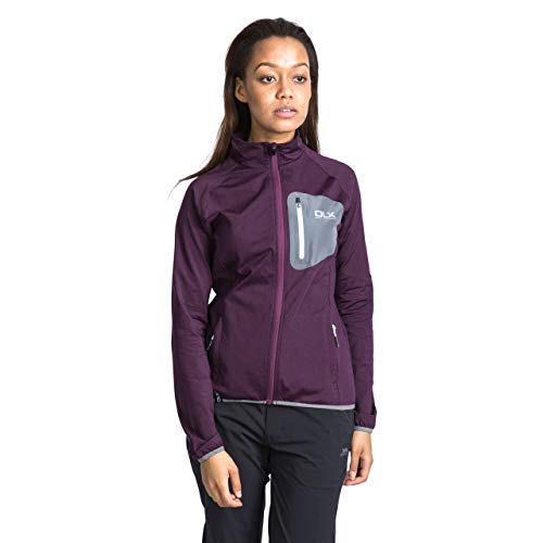 Trespass Damen Schnelltrocknendes Antibakterielles Sportoberteil Darby, Blackberry Marl, L, FATOLSM20006_BRML Trespass Damen Schnelltrocknendes Antibakterielles Sportoberteil Darby, Blackberry Marl, L, FATOLSM20006_BRML von Trespass