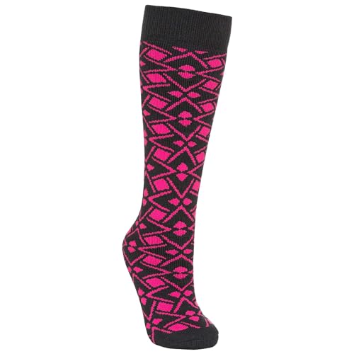 Trespass Damen Marci Socken, Pink Lady Geo Print, Einheitsgröße Große Größen EU Trespass Damen Marci Socken, Pink Lady Geo Print, Einheitsgröße Große Größen EU von Trespass