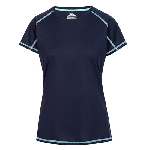 Trespass Damen Viktoria Schnelltrocknendes T-Shit, Navy, XS Trespass Damen Viktoria Schnelltrocknendes T-Shit, Navy, XS von Trespass