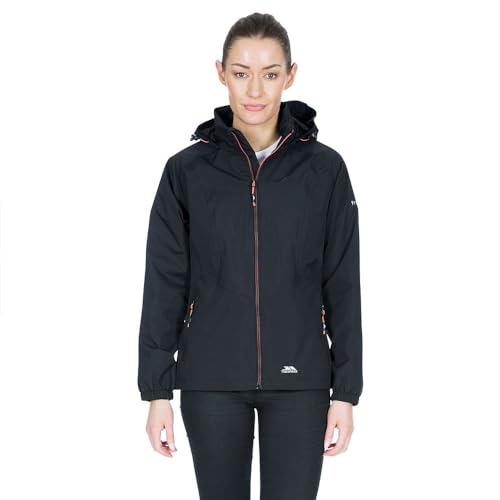 Trespass Damen Wasserdichte Jacke BLYTON, black, XXS, FAJKRAO10004_BLKXXS Trespass Damen Wasserdichte Jacke BLYTON, black, XXS, FAJKRAO10004_BLKXXS von Trespass