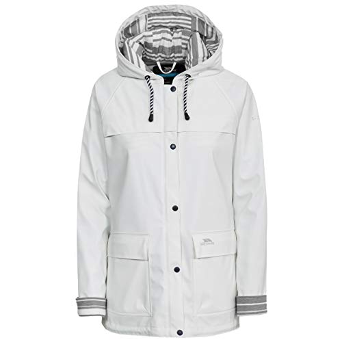 Trespass Damen Wasserdichte Jacke Muddle, White, XXS, FAJKRAN10004_WHTXXS Trespass Damen Wasserdichte Jacke Muddle, White, XXS, FAJKRAN10004_WHTXXS von Trespass
