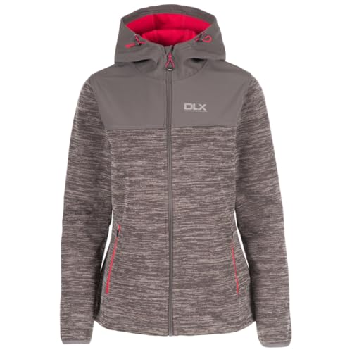 Trespass Damen Wasserdichte Softshelljacke Mit Kapuze Kirsti, Dark Grey Marl, XXS, FAJKSSN10003_DGMXXS Trespass Damen Wasserdichte Softshelljacke Mit Kapuze Kirsti, Dark Grey Marl, XXS, FAJKSSN10003_DGMXXS von DLX