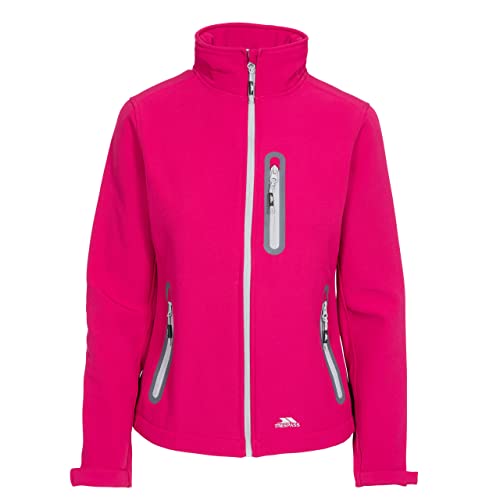 Trespass Damen Winddichte Leichte Soft-shelljacke mit Kordelzug Am Saum HALLIE, Cassis, M, FAJKSSTR0002_CASM Trespass Damen Winddichte Leichte Soft-shelljacke mit Kordelzug Am Saum HALLIE, Cassis, M, FAJKSSTR0002_CASM von Trespass