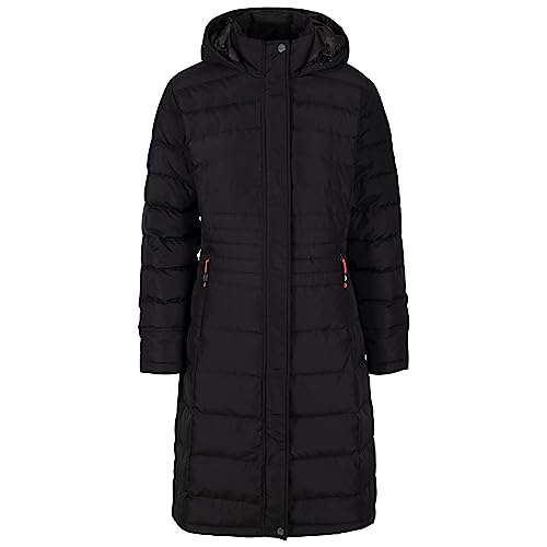 Trespass Damen Womens Down Jacket Daunenjacke, Schwarz, 40 von Trespass