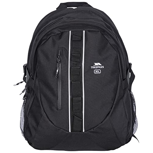 Trespass Deptron, Black, Rucksack 30 Liter mit internem Laptopfach & internem Organizer, 3 Fächer, Schwarz Trespass Deptron, Black, Rucksack 30 Liter mit internem Laptopfach & internem Organizer, 3 Fächer, Schwarz von Trespass