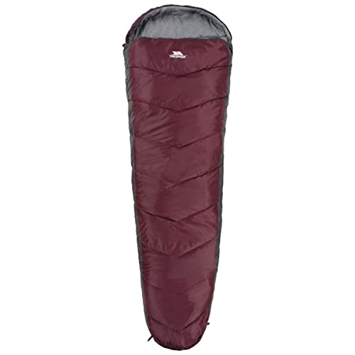 Trespass Drei Jahreszeiten Schlafsack mit Zweiwegereißverschluss 230cm x 85cm x 55cm Doze, Blackcurrant, EACH, UUACSLB20001_BKCEACH Trespass Drei Jahreszeiten Schlafsack mit Zweiwegereißverschluss 230cm x 85cm x 55cm Doze, Blackcurrant, EACH, UUACSLB20001_BKCEACH von Trespass