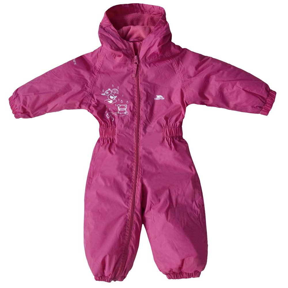 Trespass Dripdrop Rain Suit Lila 24 Months-3 Years Junge von Trespass