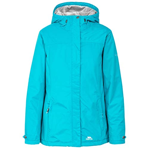 Trespass Edna, Marine, XXS, Wasserdichte Jacke mit Kapuze für Damen, XX-Small / 2XS / 2X-Small, Blau von Trespass