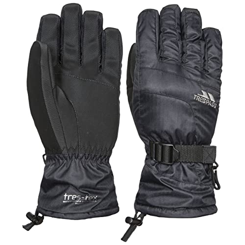 Trespass Embray, Black, L, Wasserdichte Gepolsterte Handschuhe für Damen, Large, Schwarz Trespass Embray, Black, L, Wasserdichte Gepolsterte Handschuhe für Damen, Large, Schwarz von Trespass