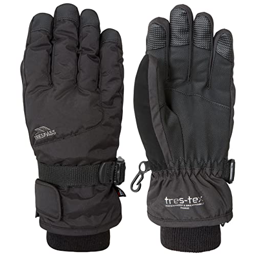 Trespass Ergon II, Black, 13/14, Warme Gepolsterte Wasserdichte Handschuhe für Kinder / Jugendliche / Unisex / Mädchen und Jungen 10-17 Jahre, 13-14 Jahre, Schwarz Trespass Ergon II, Black, 13/14, Warme Gepolsterte Wasserdichte Handschuhe für Kinder / Jugendliche / Unisex / Mädchen und Jungen 10-17 Jahre, 13-14 Jahre, Schwarz von Trespass