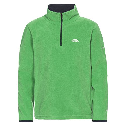 Trespass Etto, Clover, 5/6, Ultraleichtes Fleece 130g/m² für Kinder / Jungen 2-12 Jahre, 5-6 Jahre, Grün von Trespass