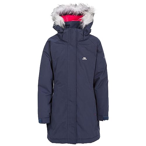 Trespass Fame, Navy, 2/3, Warme Gepolsterte Wasserdichte Jacke mit abnehmbarer Kapuze für Kinder / Mädchen 2-12 Jahre, 2-3 Jahre, Blau Trespass Fame, Navy, 2/3, Warme Gepolsterte Wasserdichte Jacke mit abnehmbarer Kapuze für Kinder / Mädchen 2-12 Jahre, 2-3 Jahre, Blau von Trespass
