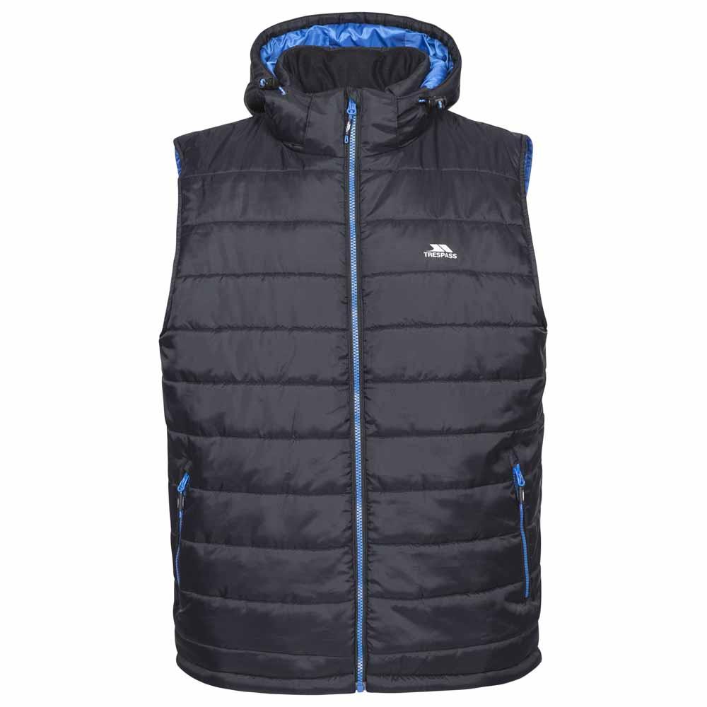 Trespass Franklyn Vest Schwarz 2XS Mann von Trespass