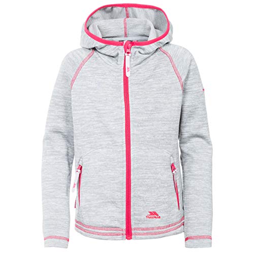Trespass Goodness, Platinum Marl, 3/4, Warme Fleecejacke mit Kapuze 230g/m² für Kinder / Mädchen 2-12 Jahre, 3-4 Jahre, Grau Trespass Goodness, Platinum Marl, 3/4, Warme Fleecejacke mit Kapuze 230g/m² für Kinder / Mädchen 2-12 Jahre, 3-4 Jahre, Grau von Trespass