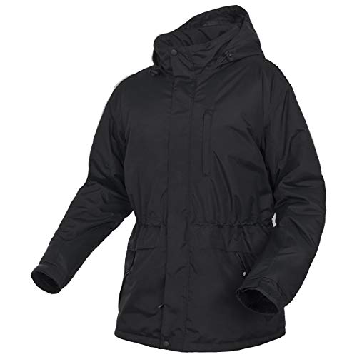 Trespass Herren Blanca Wattierte Jacke, Schwarz, XL Trespass Herren Blanca Wattierte Jacke, Schwarz, XL von Trespass