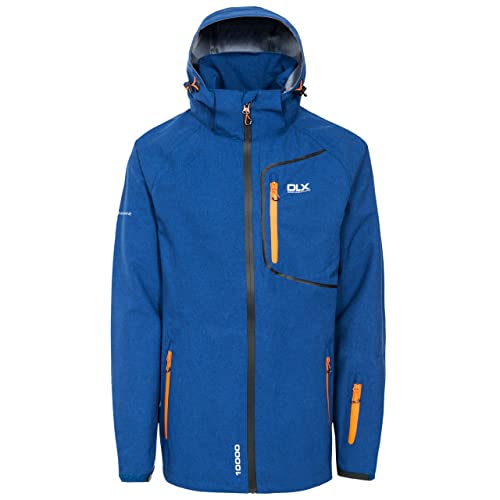 Trespass Herren Wasserdichte Jacke mit abnehmbarer Kapuze, Unterarmbelüftung und Ärmeltasche Caspar II, Twilight Marl, XS, MAJKRAN10010_TTMXS Trespass Herren Wasserdichte Jacke mit abnehmbarer Kapuze, Unterarmbelüftung und Ärmeltasche Caspar II, Twilight Marl, XS, MAJKRAN10010_TTMXS von Trespass