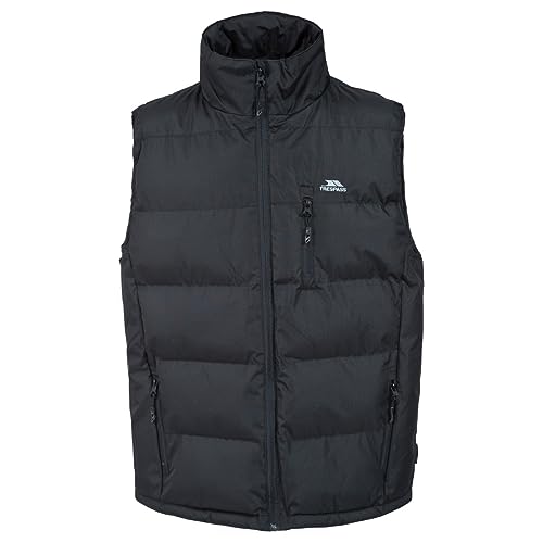 Trespass Herren Clasp, Gepolsterte Warme Weste, Schwarz, L Trespass Herren Clasp, Gepolsterte Warme Weste, Schwarz, L von Trespass