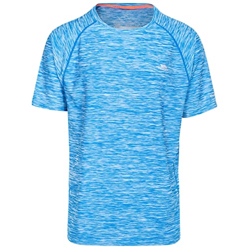 Trespass Herren Schnelltrocknendes T-shirt Gaffney, Bright Blue Marl, XS, MATOTSN10001_BUMXS Trespass Herren Schnelltrocknendes T-shirt Gaffney, Bright Blue Marl, XS, MATOTSN10001_BUMXS von Trespass